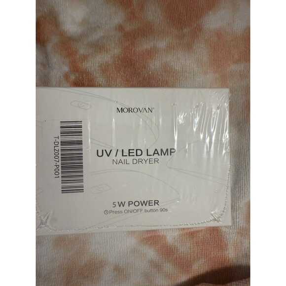 Morovan LED/UV 5watt Light Portable Nail DryerNIB W/Charger - Picture 4 of 4